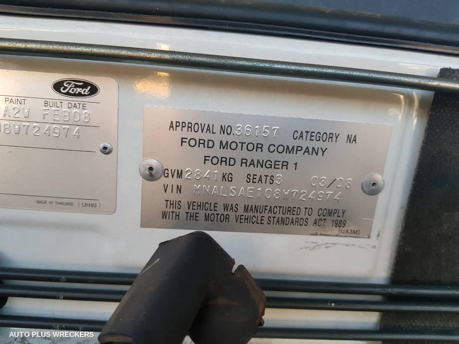 2008 Ford Ranger Left Front Window Reg Motor