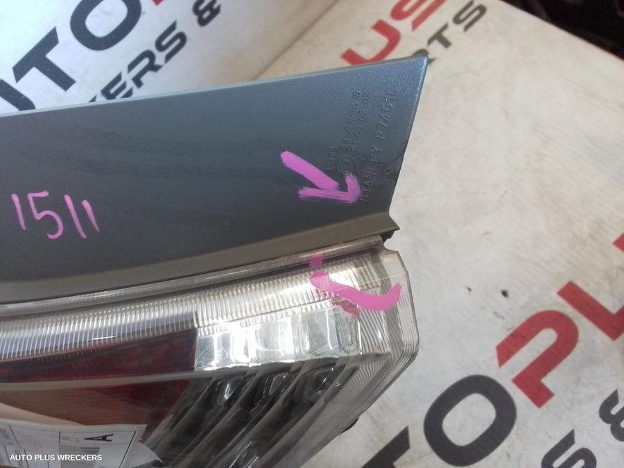 2009 Honda Accord Left Taillight