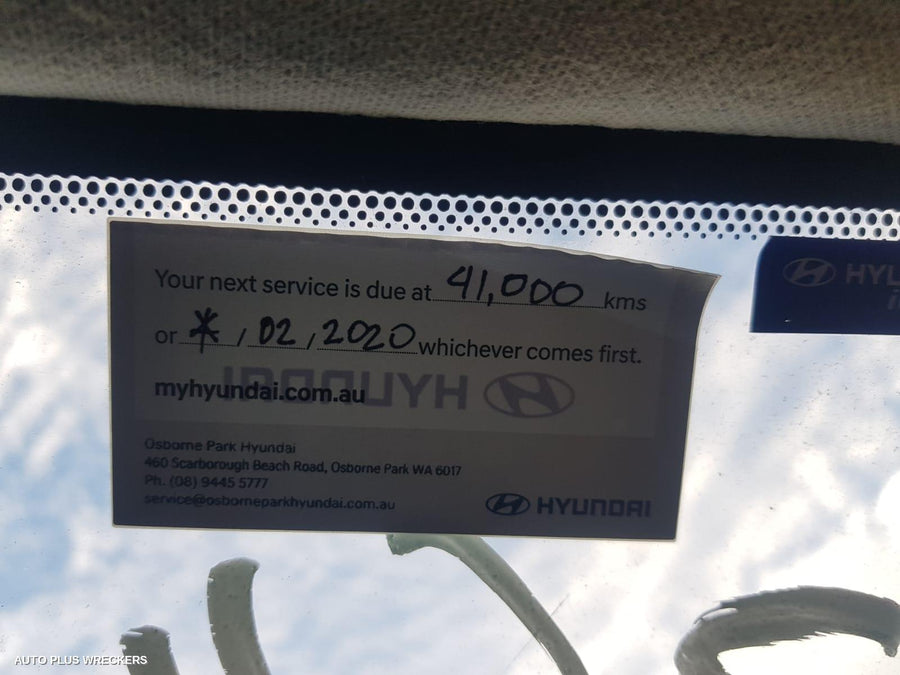 2014 Hyundai I20 Wiper Motor