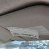 2013 Nissan Pulsar Sunvisor