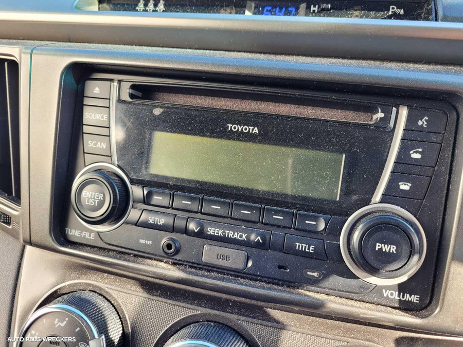 2013 Toyota Rav4 Radio Cd Dvd Sat Tv