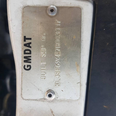 2006 HOLDEN BARINA BOOTLID TAILGATE