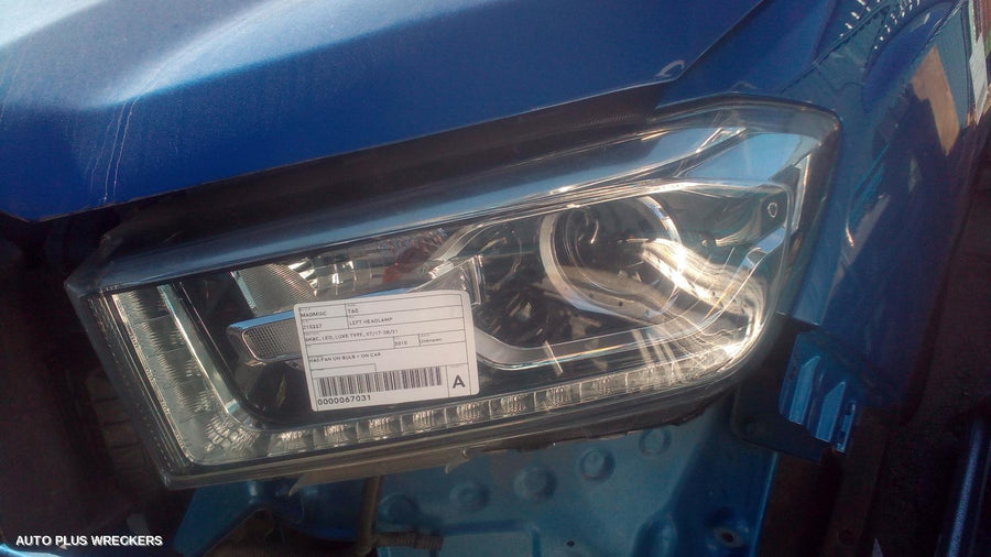 2018 Ldv T60 Left Headlamp