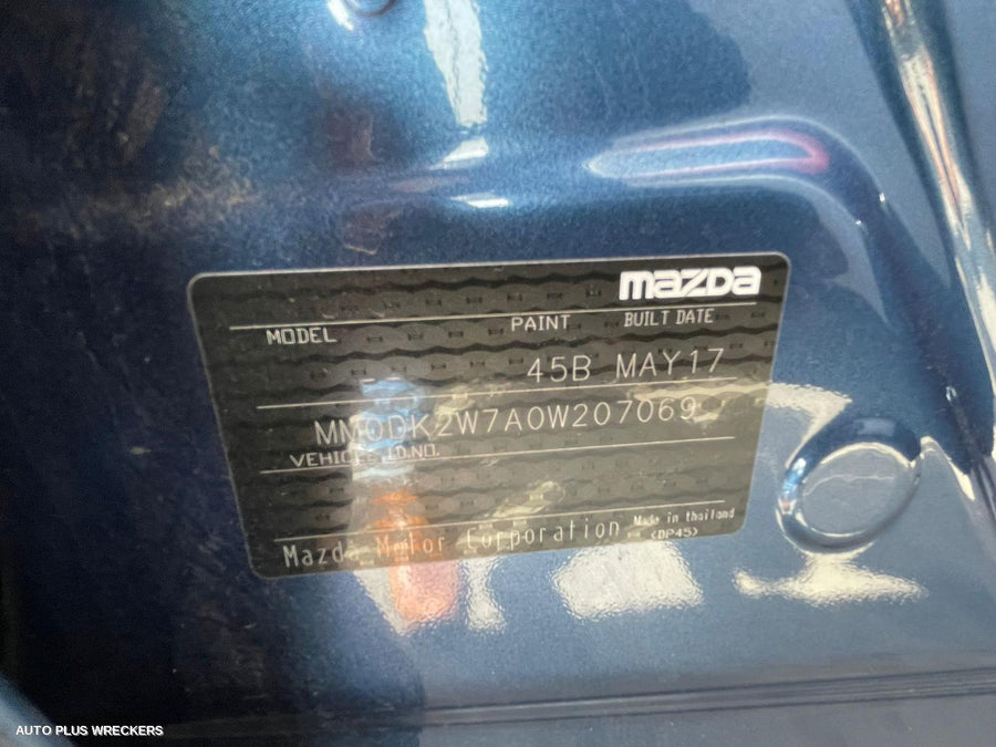 2017 Mazda Cx3 Alternator