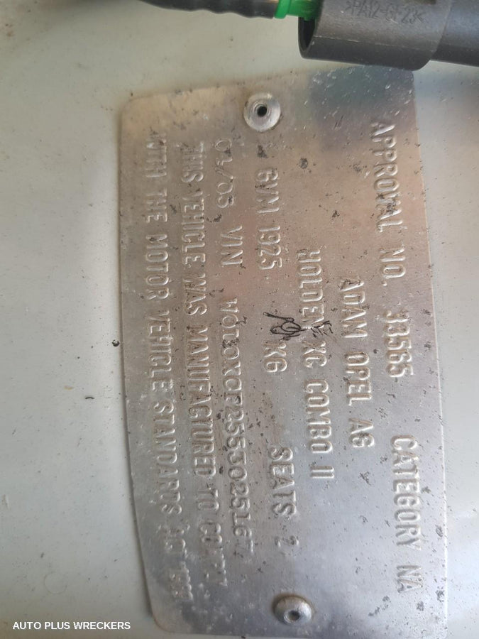 2005 Holden Barina Right Front Door