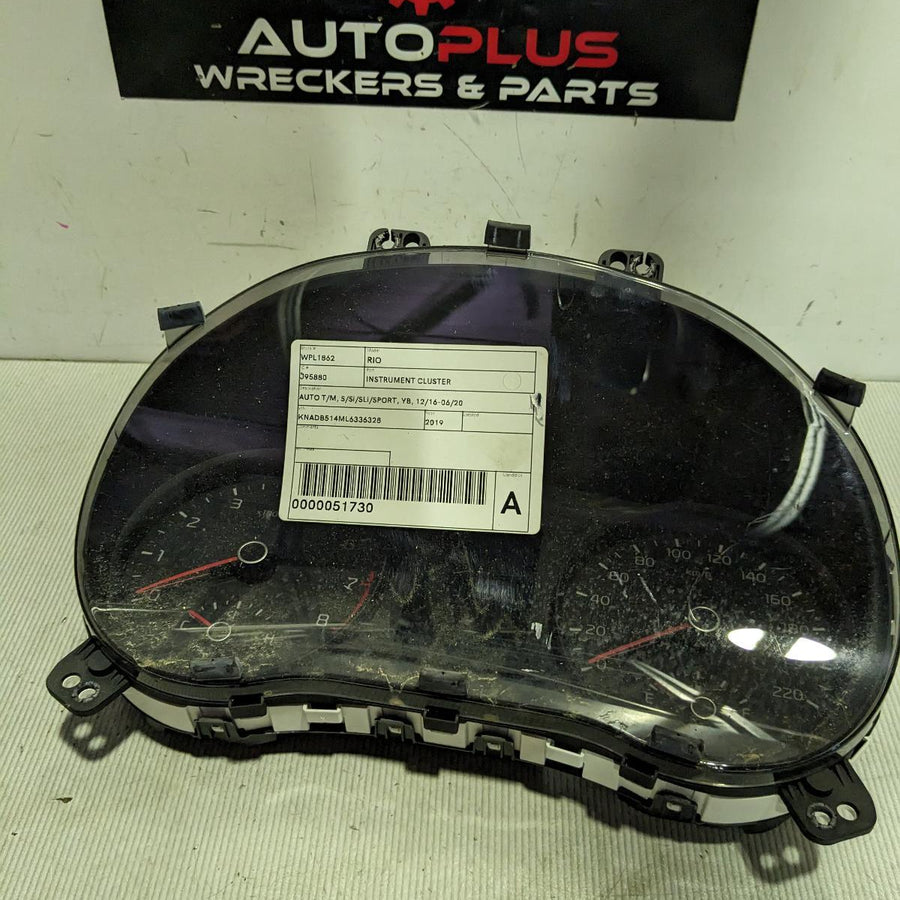 2016-2020 Kia Rio Instrument Cluster
