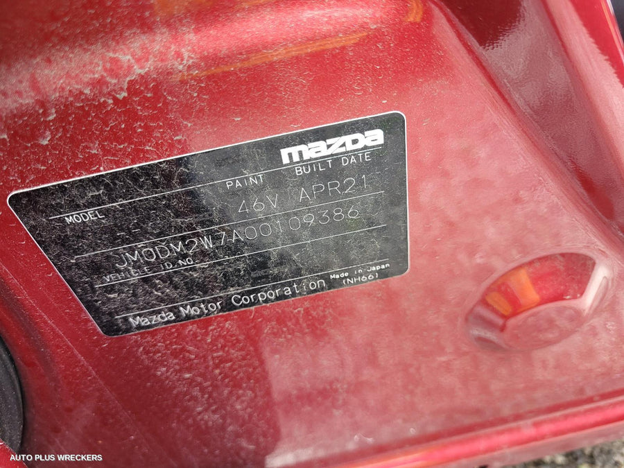 2021 Mazda Cx30 Right Door Mirror