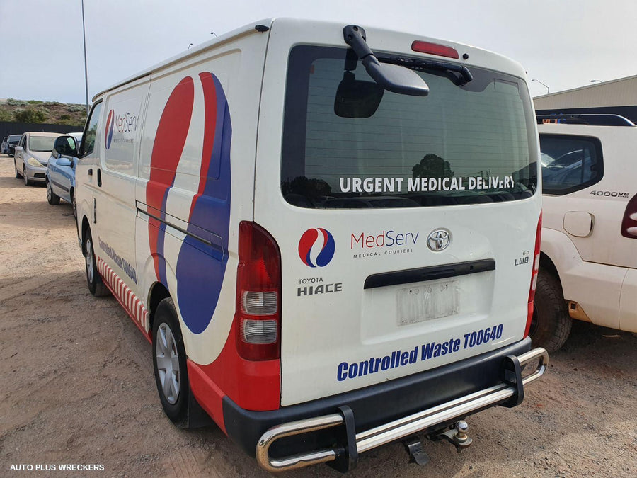 2011 Toyota Hiace Left Rear Door Sliding