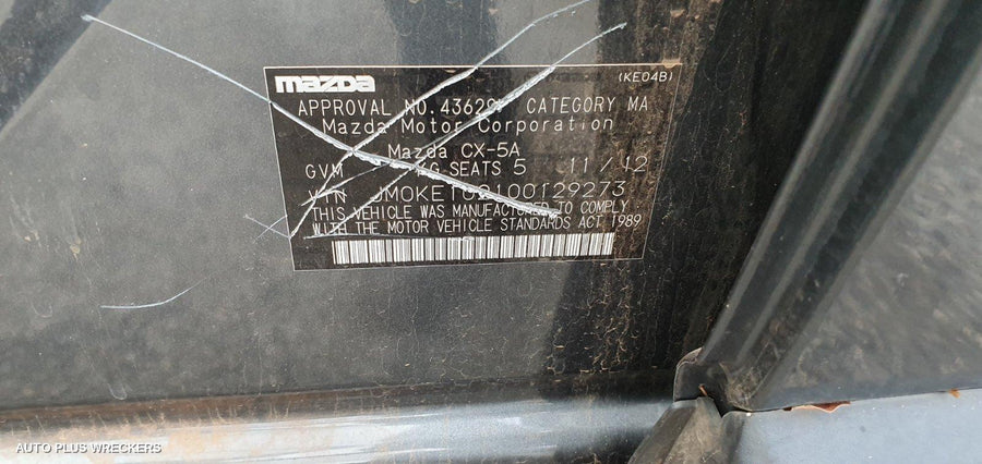 2012 Mazda Cx5 Radio Cd Dvd Sat Tv