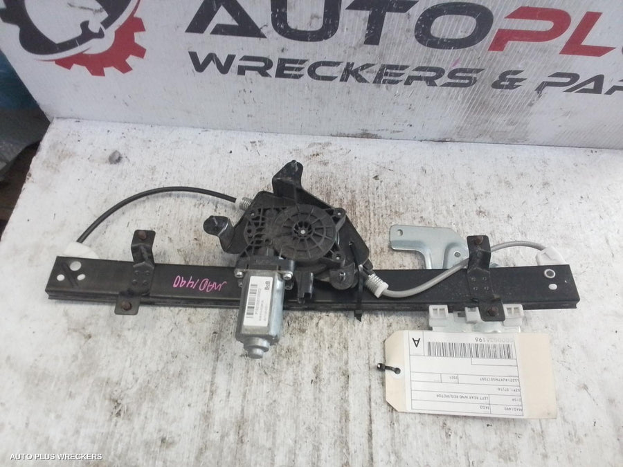 2016-2024 Mg Mg3 Left Rear Wnd Reg Motor