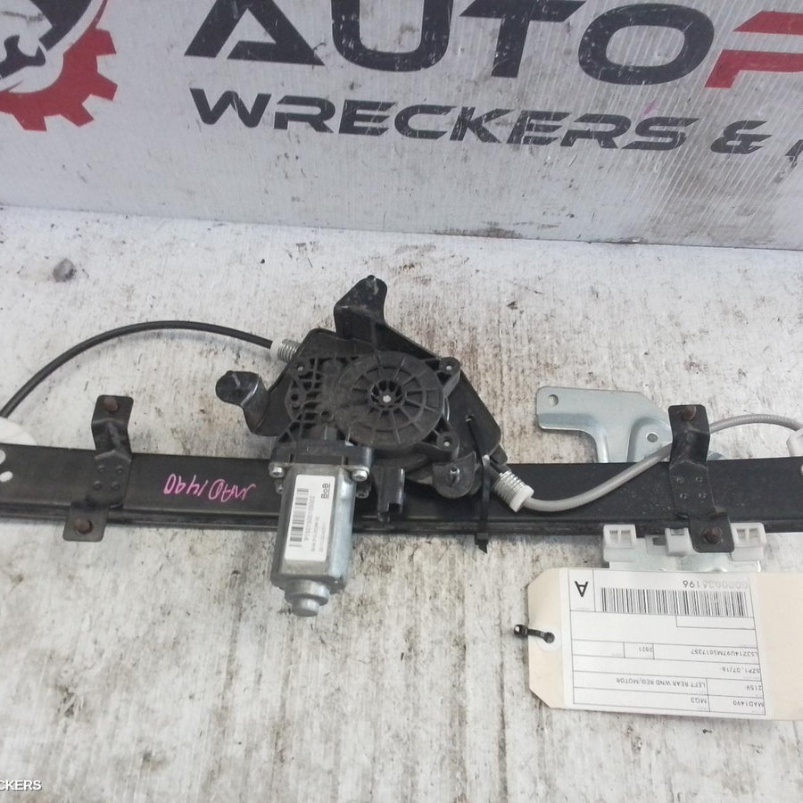 2016-2024 Mg Mg3 Left Rear Wnd Reg Motor