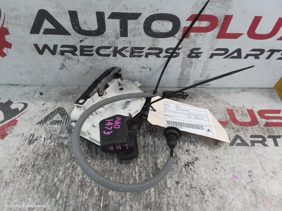 2011 Volkswagen Polo Door Boot Gate Lock