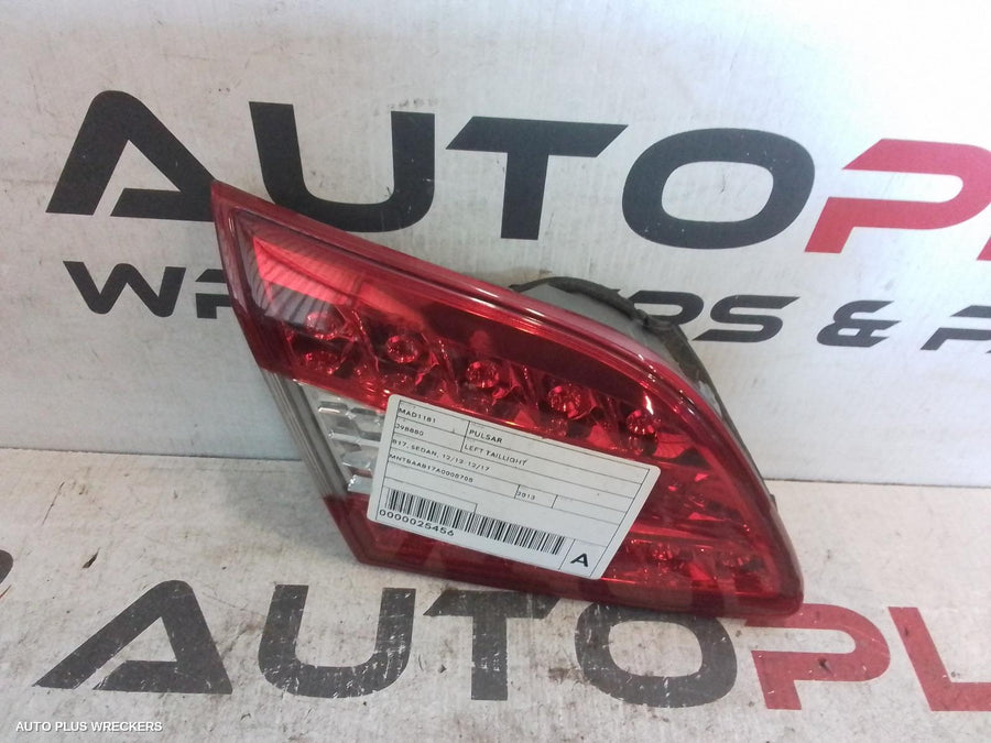 2012-2017 Nissan Pulsar Left Taillight