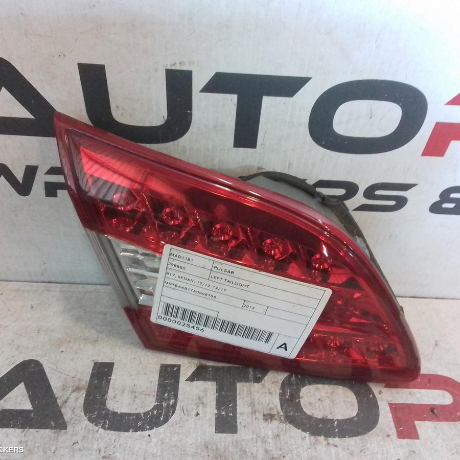 2012-2017 Nissan Pulsar Left Taillight