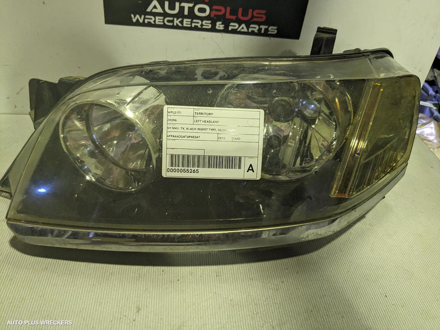 2009-2011 Ford Territory Left Headlamp
