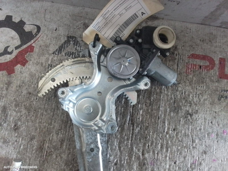 2013-2019 Toyota Corolla Right Front Window Reg Motor