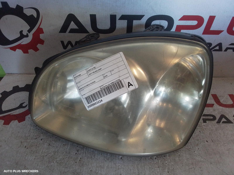 2003-2006 Hyundai Santa Fe Left Headlamp