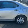 2017 Toyota Corolla Left Front Door Window