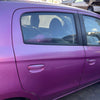 2014 Mitsubishi Mirage Right Front Door