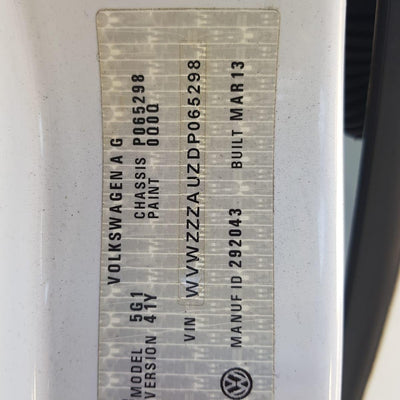 2014 VOLKSWAGEN GOLF FAN