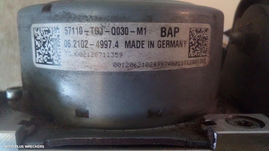 2016-2021 Honda Civic Abs Pump Modulator