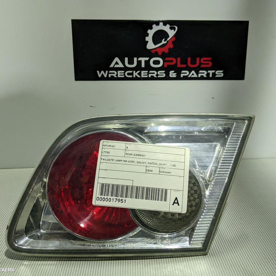 2004 Mazda 6 Rear Garnish