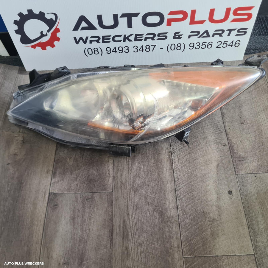 2009-2013 Mazda 3 Left Headlamp