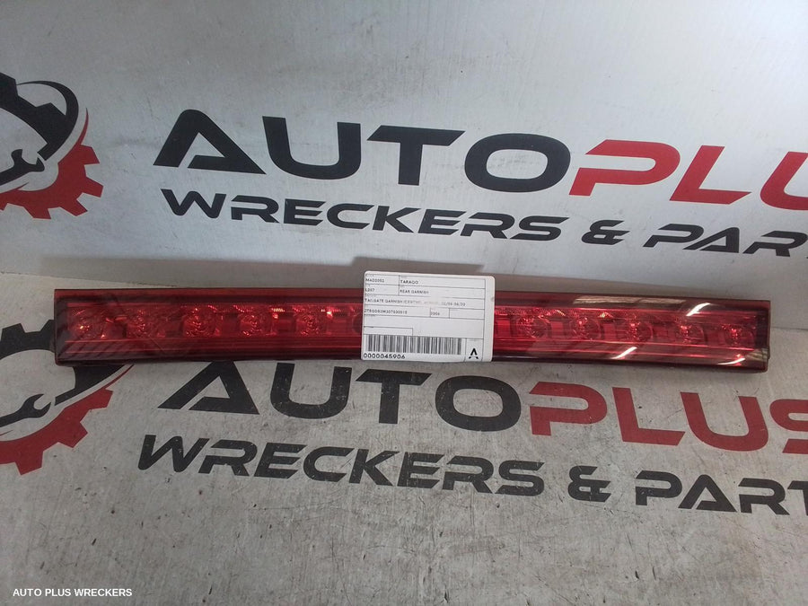 2006 Toyota Tarago Rear Garnish