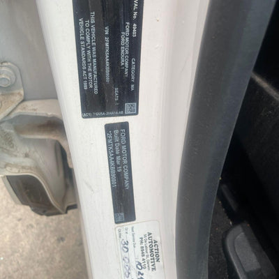 2020 FORD ENDURA RIGHT REAR WND REG MOTOR