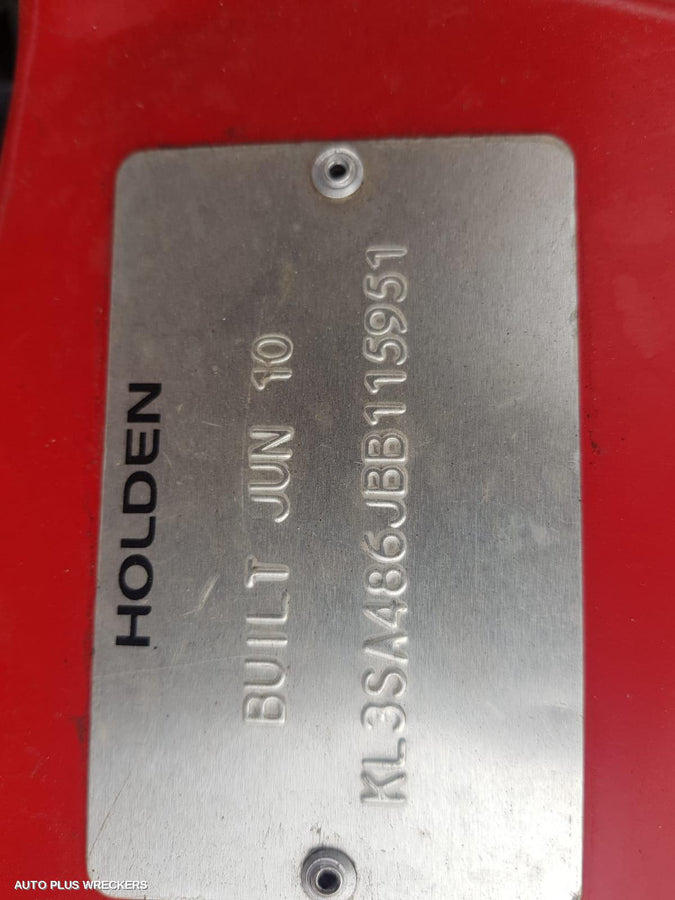 2010 Holden Barina Right Taillight