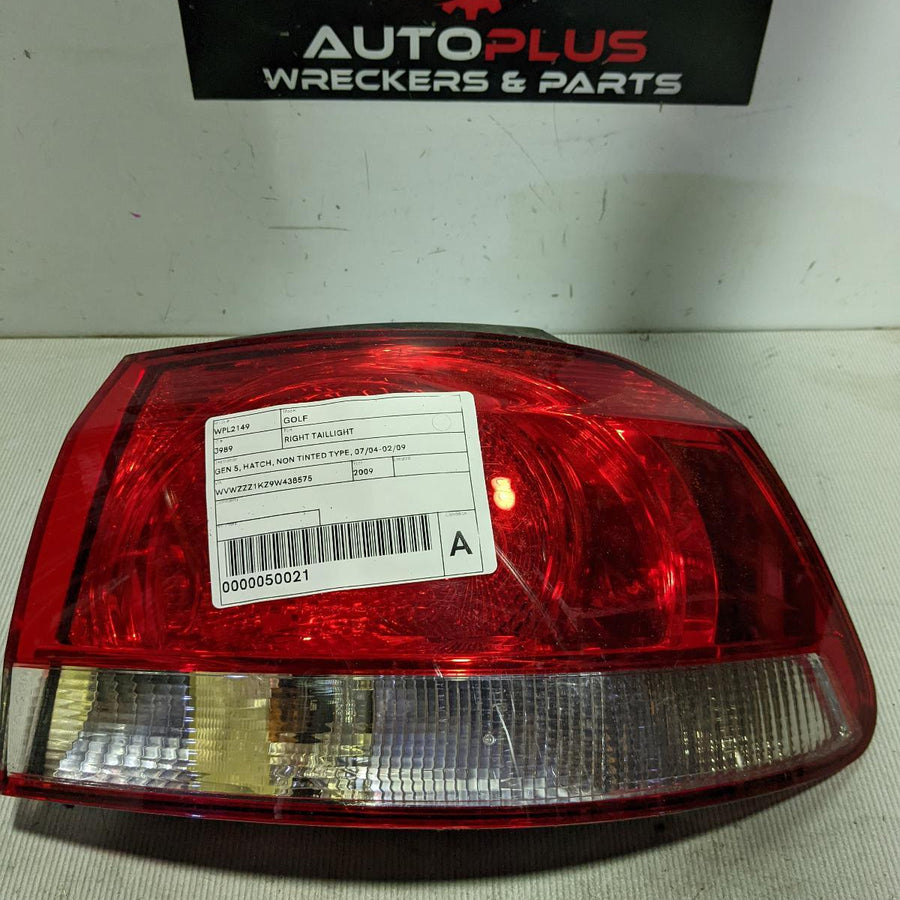 2004-2009 Volkswagen Golf Right Taillight