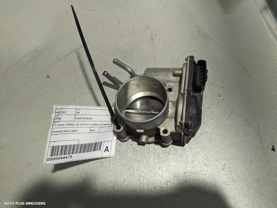 2020 Hyundai I30 Throttle Body