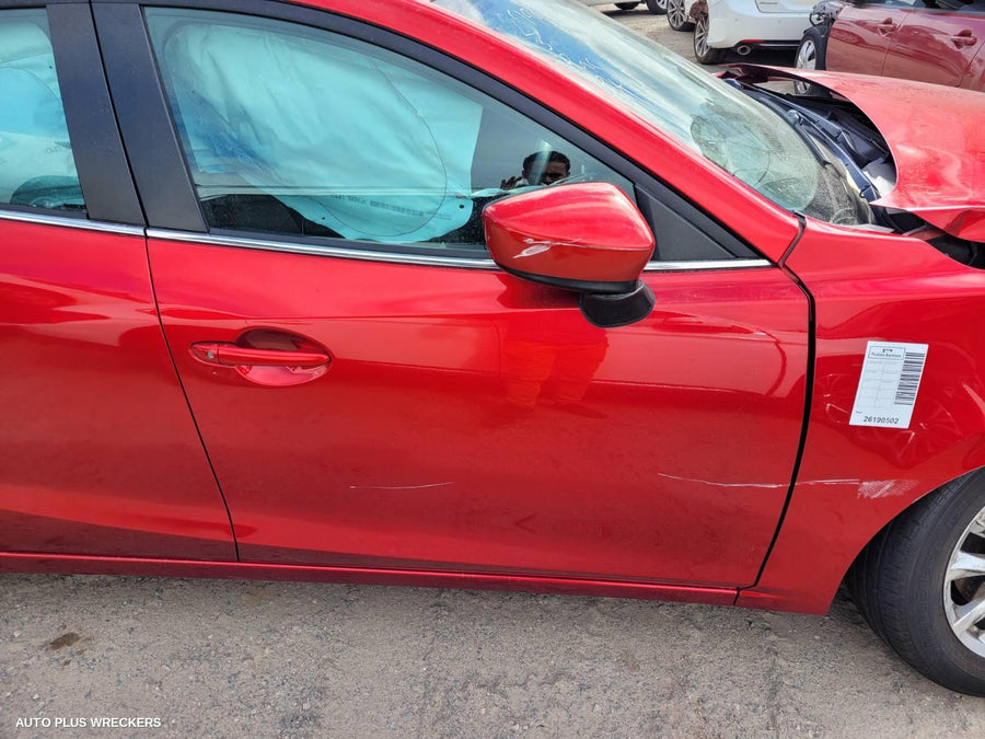 2013-2019 Mazda 3 Left Front Door Window