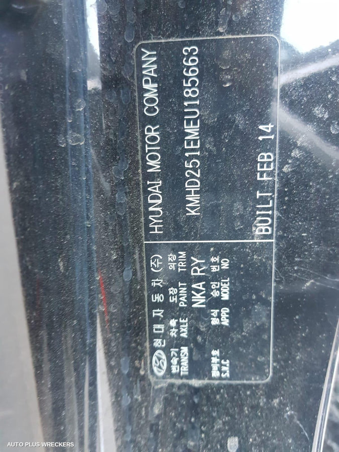 2014 HYUNDAI I30 DOOR HANDLE