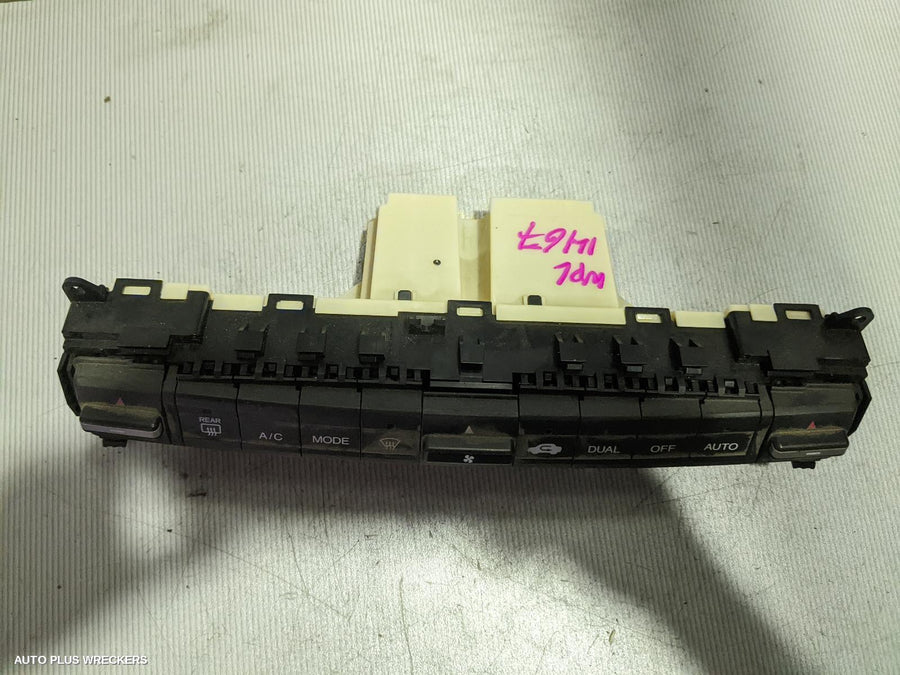 2008 Honda Accord Heater Ac Controls