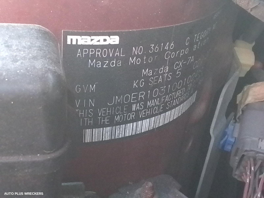 2007 Mazda Cx7 Grille