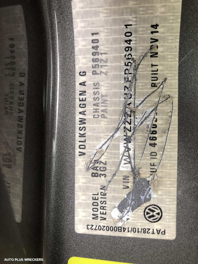 2015 Volkswagen Golf Abs Pump Modulator