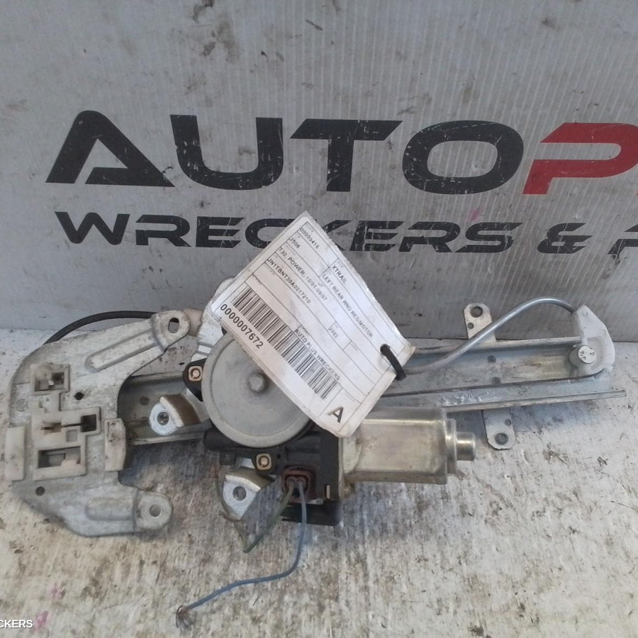 2001-2007 Nissan Xtrail Left Rear Wnd Reg Motor