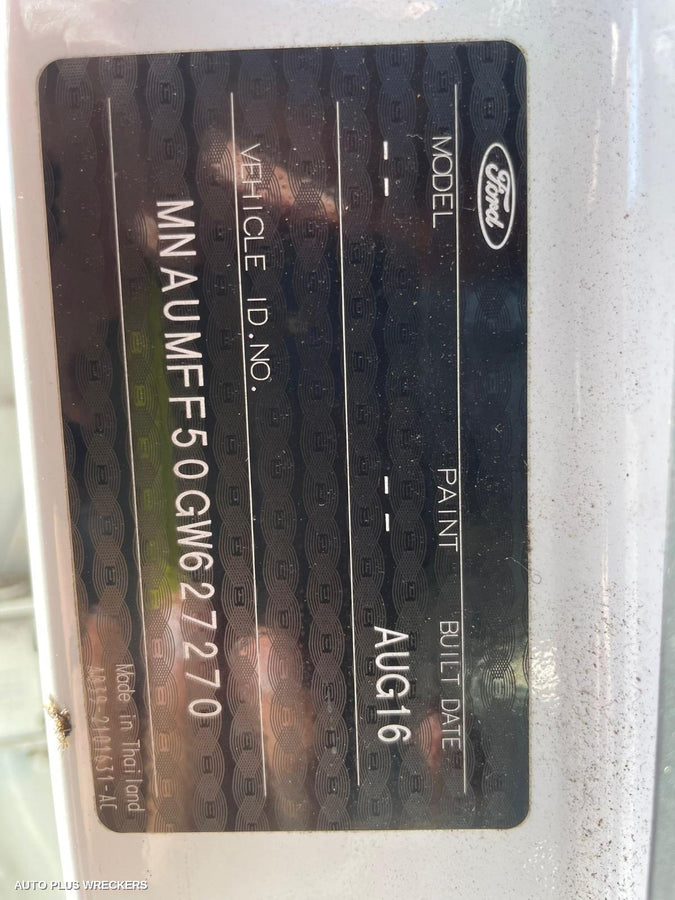 2016 Ford Ranger Door Trim