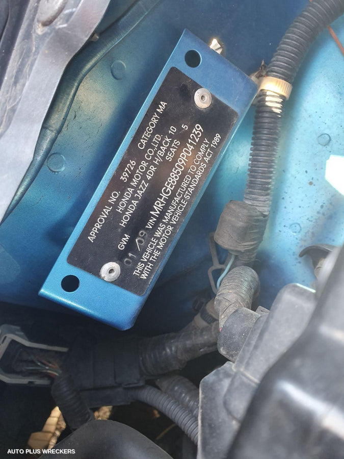 2009 Honda Jazz Overflow Bottle