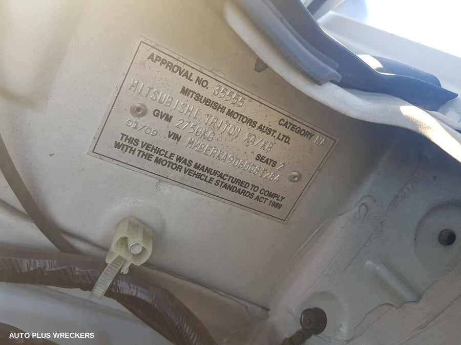 2006 Mitsubishi Triton Radiator