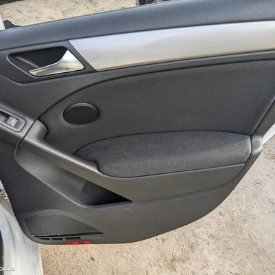2011 Volkswagen Golf Left Rear Door Window