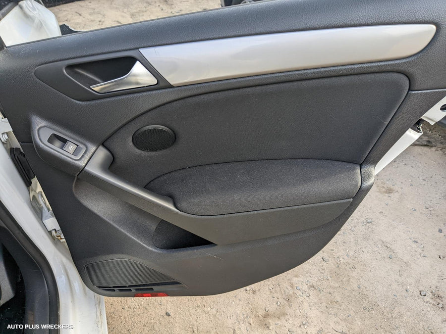 2011 Volkswagen Golf Left Rear Door Window