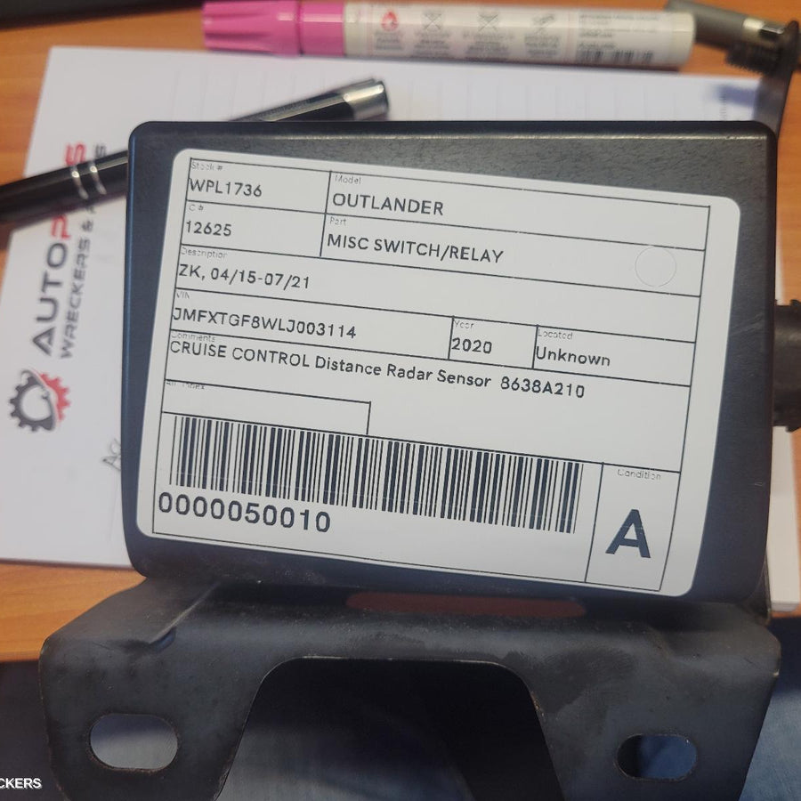 2018-2021 Mitsubishi Outlander Reverse Camera