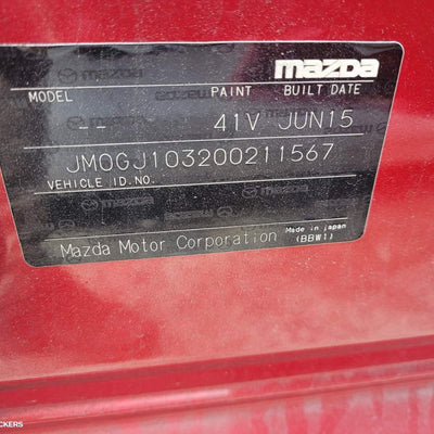 2015 Mazda 6 Combination Switch