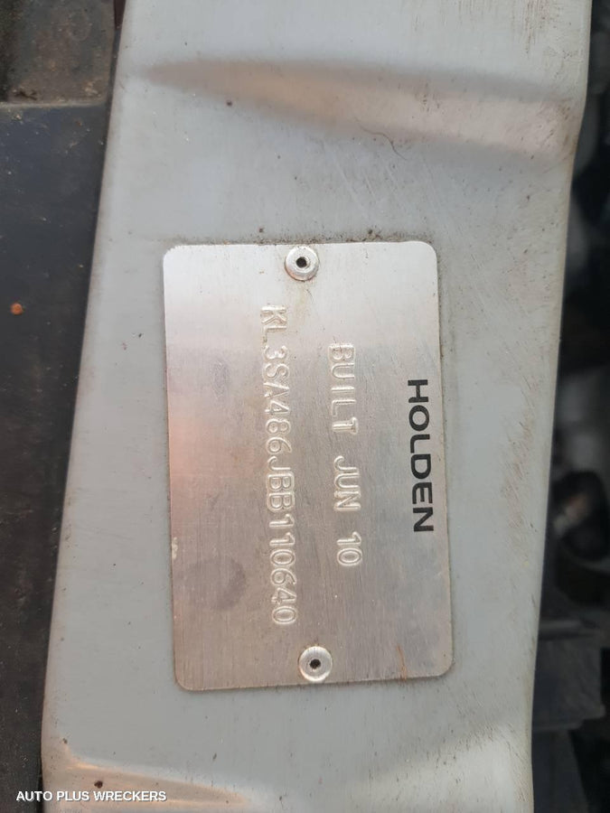 2010 Holden Barina Bootlid Tailgate