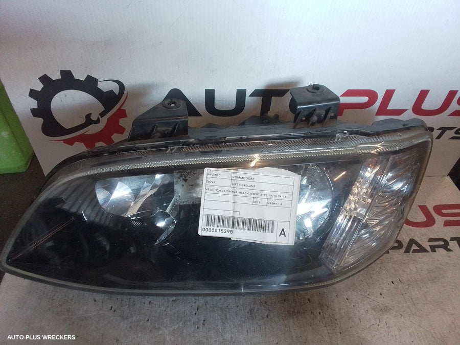 2011 Holden Commodore Left Headlamp
