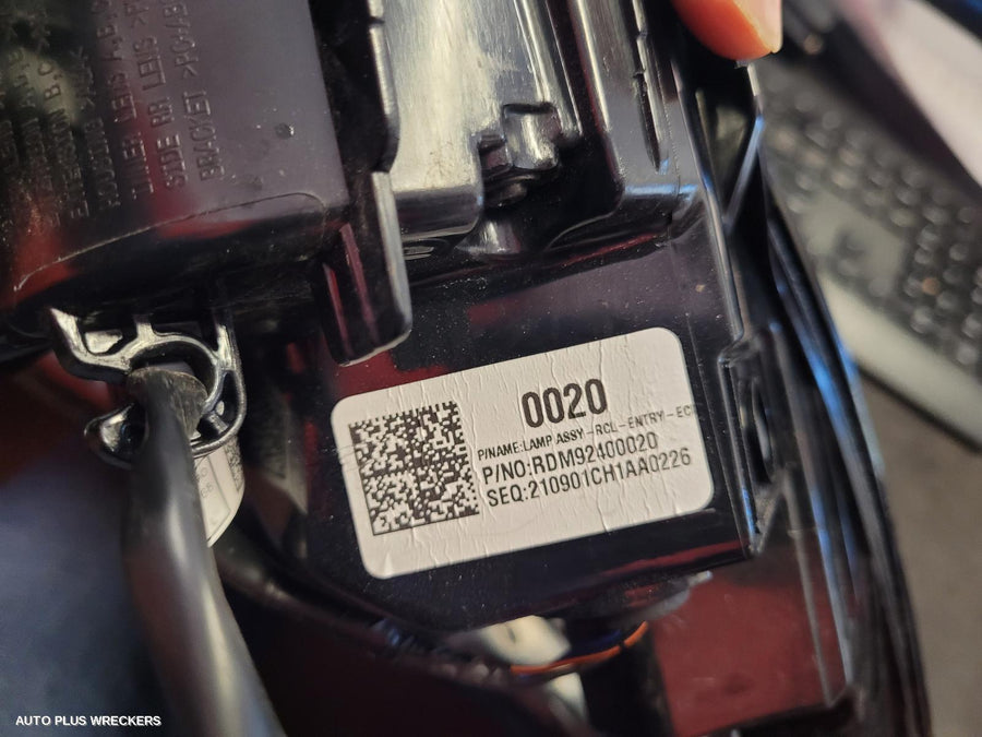 2019-2022 Mazda Cx30 Right Taillight