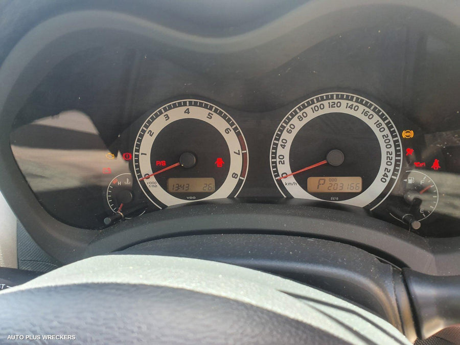 2008 Toyota Corolla Instrument Cluster