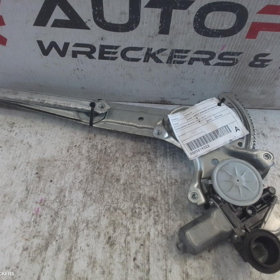 2013 Toyota Camry Right Front Window Reg Motor